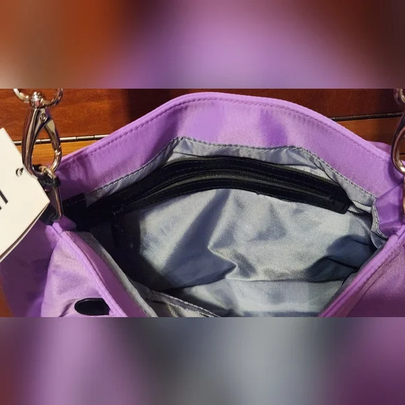 NWT - IHKWIP City Saddle Medium Crossbody Electric Orchid - Picture 6 of 7